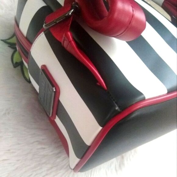 Loungefly Beetlejuice Handbook for the Recently Deceased  Mini Backpack - Picture 10 of 12